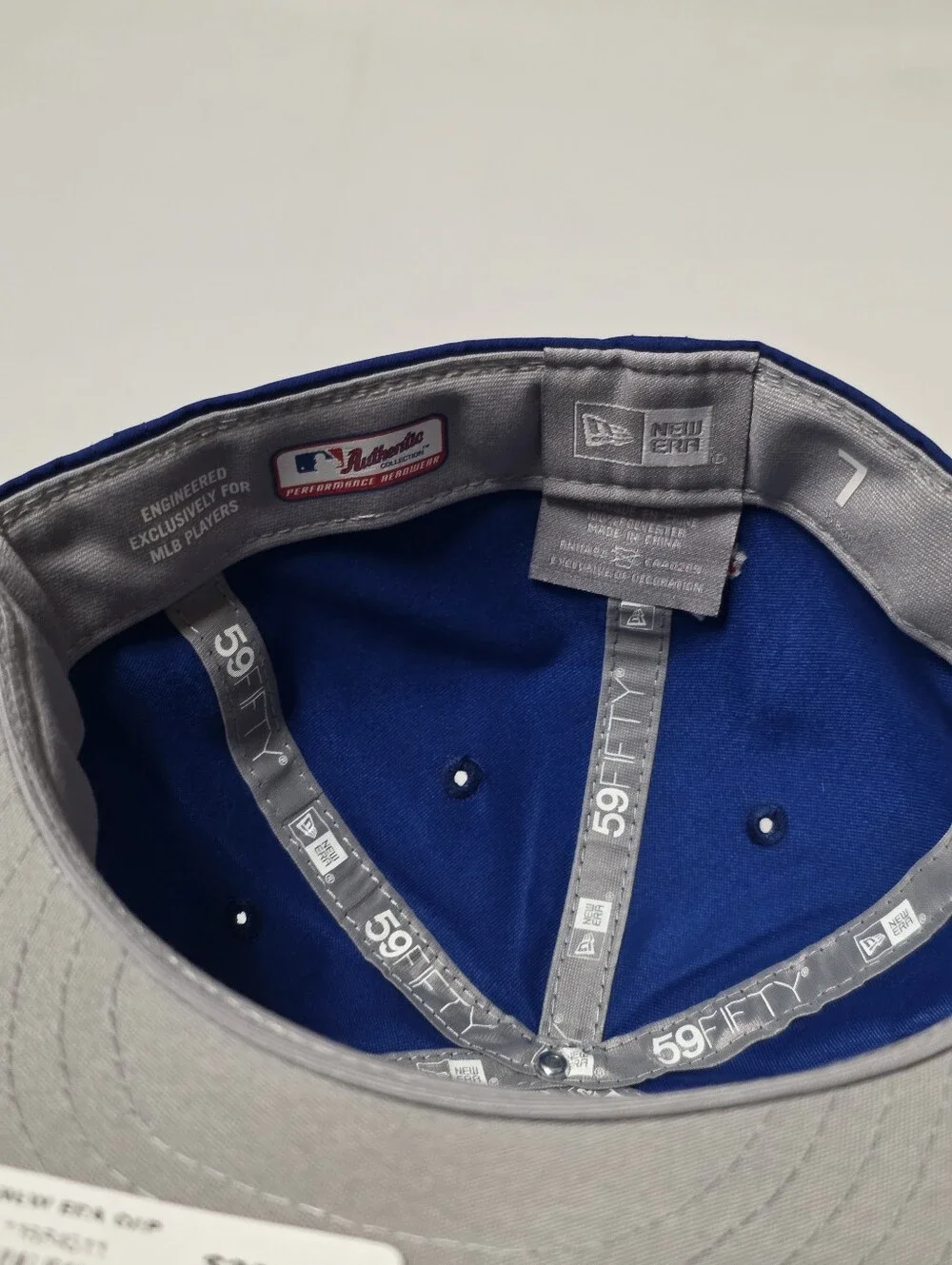 New Era 59FIFTY MLB Fitted Cap Size 7 Tampa Bay Rays Toronto Blue Jays